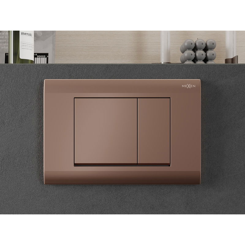 Mexen Fenix 01 buton de spălare, aur roz - 600105