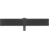 Mexen Flat 360° M12 scurgere liniară rotativă 50 cm, negru - 1721050-40