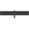 Mexen Flat 360° M12 scurgere liniiră rotativă 50 cm, Neagră - 1721050-40