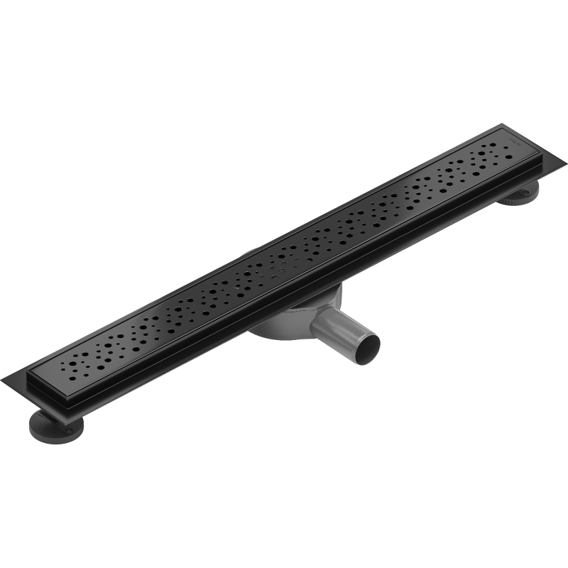 Mexen Flat 360° M12 scurgere liniară rotativă 50 cm, negru - 1721050-40