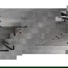 Mexen Mist-H L Duo cabină de duș cu deschidere 70 x 120 cm, transparentă, neagră - 8A5L-070L-120P-70-00