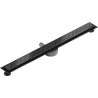 Mexen Flat 360° M12 scurgere liniiră rotativă 80 cm, Neagră - 1721080-40