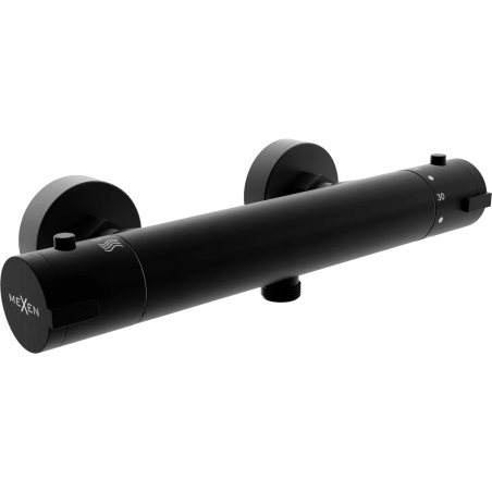 Baterie de duș termostatică Mexen Kai, negru - 77100-70