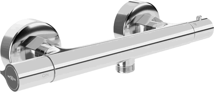 Mexen Slim baterie termostatică de duș, Crom - 77105-00
