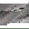 Mexen Mist-H L Duo 95 x 95 cm-es, átlátszó, csiszolt réz zuhanykabin - 8A5L-095L-095P-65-00