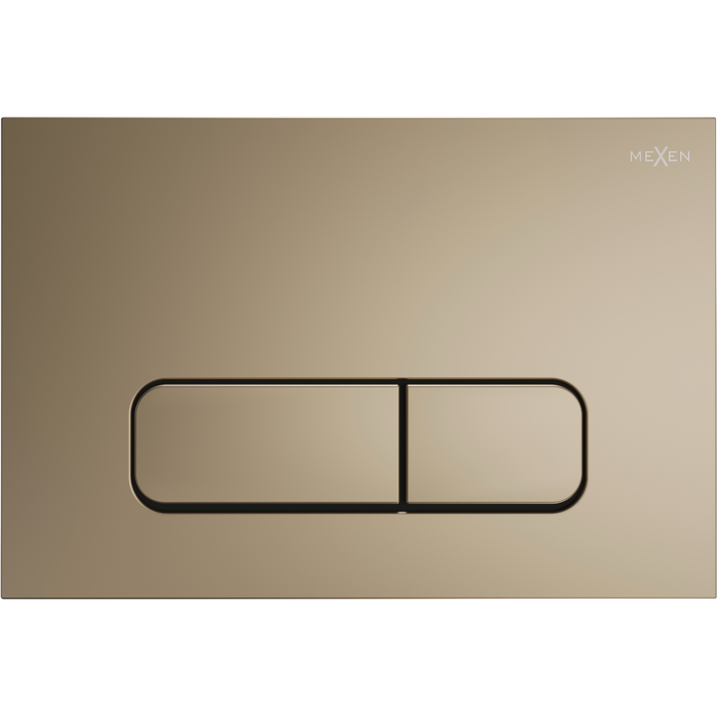 Mexen Fenix 02 öblítőgomb, pezsgő arany - 600204