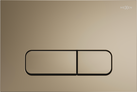 Mexen Fenix 02 öblítőgomb, pezsgő arany - 600204