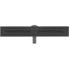 Mexen Flat 360° M18 scurgere liniiră rotativă 70 cm, Neagră - 1723070-40