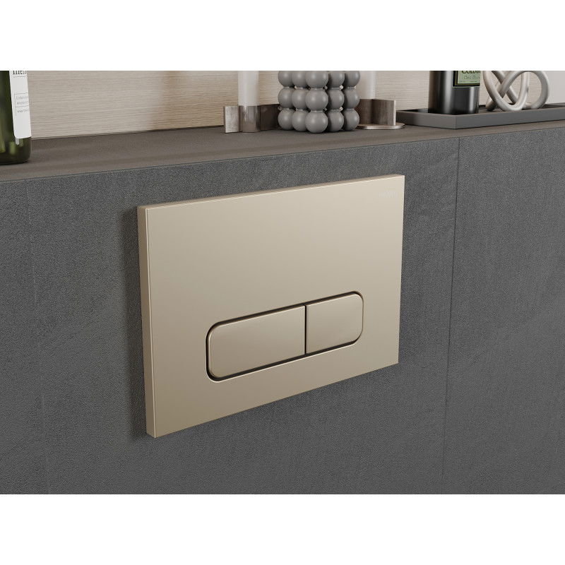 Mexen Fenix 02 buton de spălare, auriu șampanie - 600204