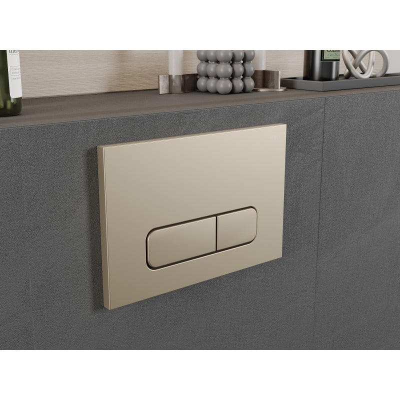 Mexen Fenix 02 öblítőgomb, pezsgő arany - 600204