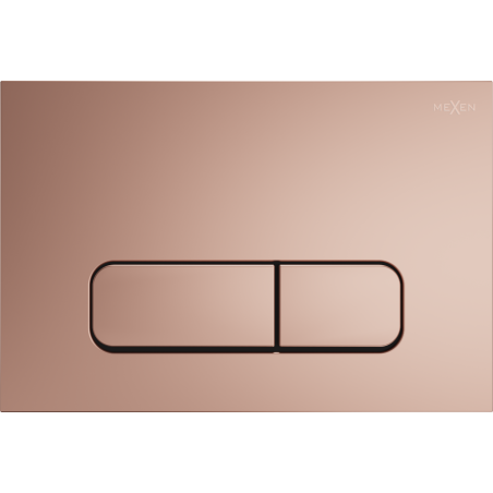 Buton de spălare Mexen Fenix 02, aur roz - 600205