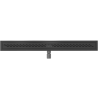 Mexen Flat 360° M18 scurgere liniiră rotativă 80 cm, Neagră - 1723080-40