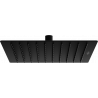 Mexen Slim cap de duș cu efect de ploaie 25 x 25 cm, negru - 79125-70