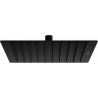 Mexen Slim fejzuhany 25 x 25 cm, Fekete - 79125-70
