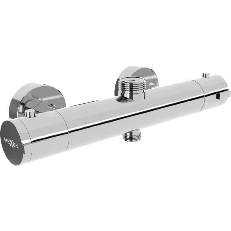 Mexen Kai termosztatikus zuhanycsaptelep, króm - 77150-00