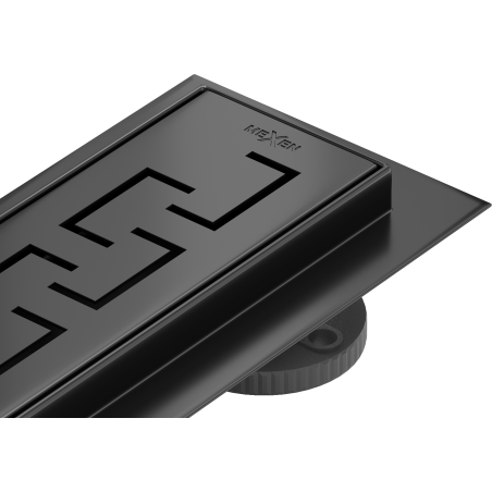 Mexen Flat 360° M15 forgatható vonalmenti lefolyó 50 cm, fekete - 1724050-40