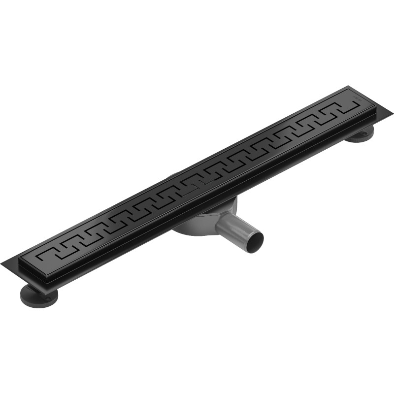 Mexen Flat 360° M15 scurgere de linie rotativă 60 cm, negru - 1724060-40
