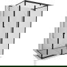 Mexen Rox-3S L cabina de duș cu 3 pereți culisanți dreapta 125 x 120 cm, cadru negru, negru - 8C2L-125-120-70-70-3S-P