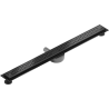 Mexen Flat 360° M15 forgó zuhanyfolyóka 80 cm, Fekete - 1724080-40