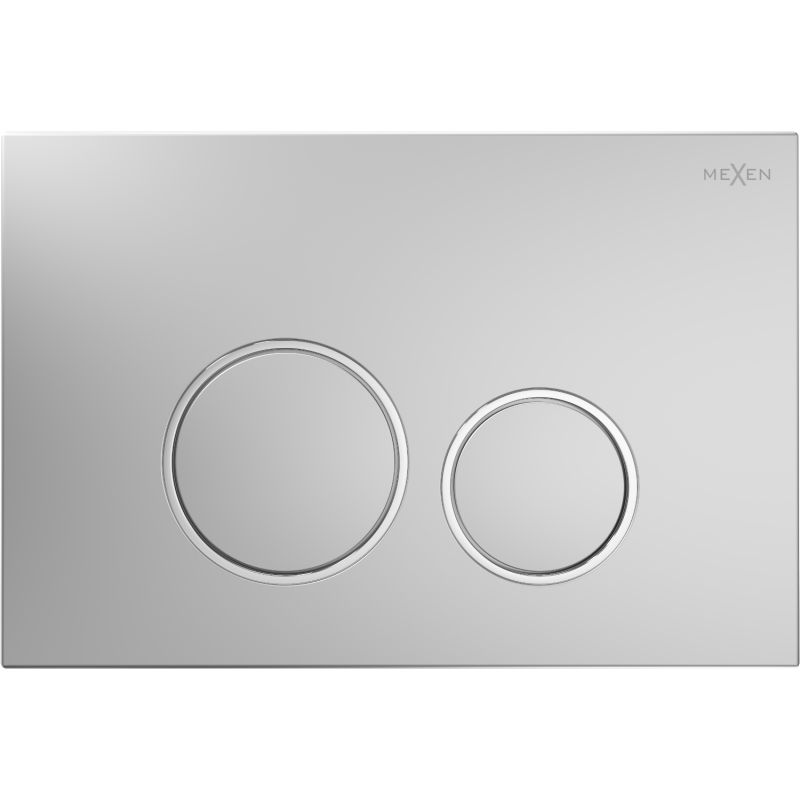 Mexen Fenix 05  öblítési gomb, matt króm - 600502