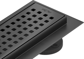 Mexen Flat 360° M08 scurgere liniiră rotativă 70 cm, Neagră - 1725070-40