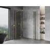 Mexen Mist-H L Duo zuhanykabin nyitható, 85 x 75 cm, átlátszó, arany - 8A5L-085L-075P-50-00