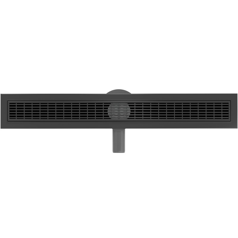 Mexen Flat 360° M33 forgatható vonalmenti lefolyó 60 cm, fekete - 1733060-40