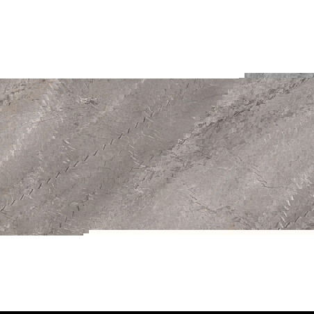 Mexen Litava Proba gres porțelanat gri rectificat G1, gresie pentru podea și perete, carving - TL406-03-S