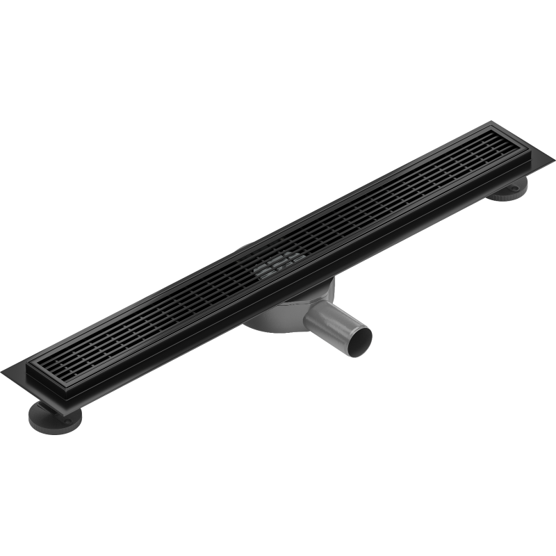 Mexen Flat 360° M33 scurgere liniară rotativă 70 cm, negru - 1733070-40