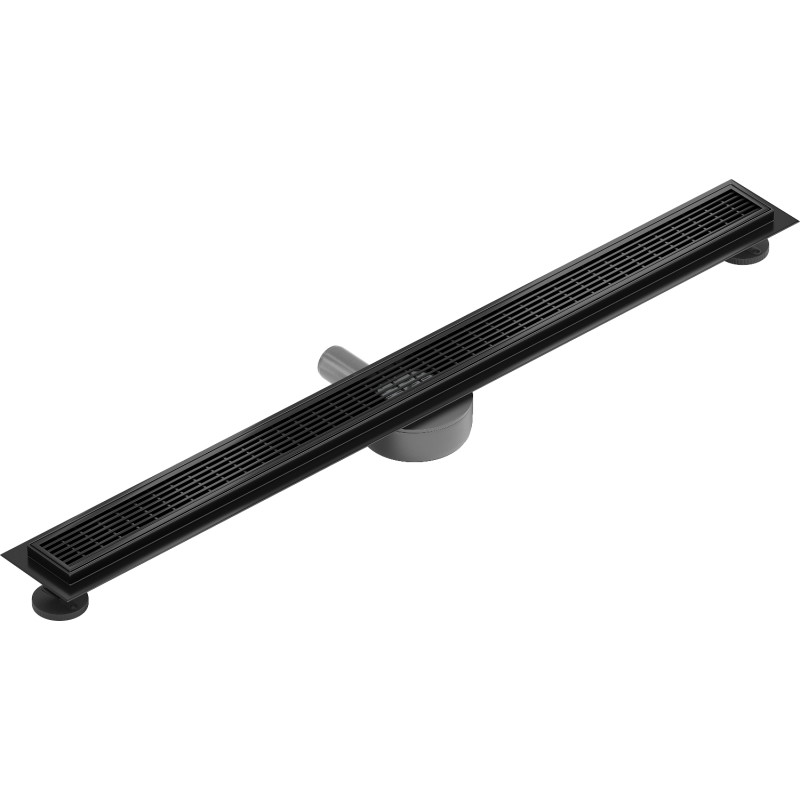 Mexen Flat 360° M33 rigolă liniară rotativă 80 cm, neagră - 1733080-40