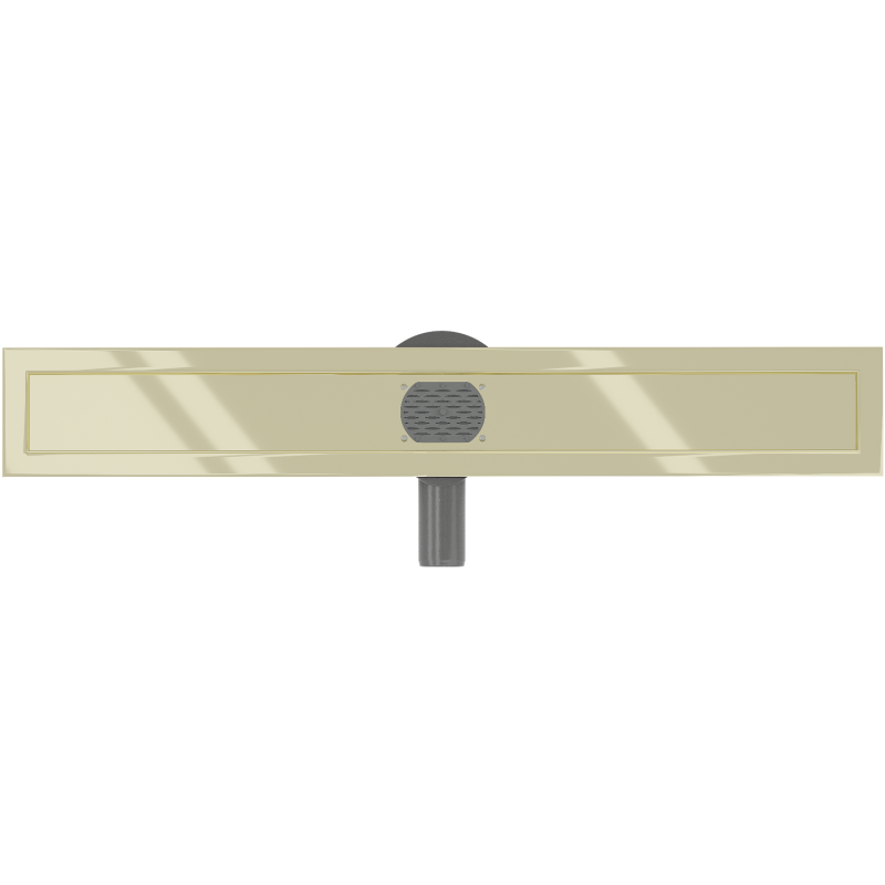 Mexen Flat 360° corp pentru scurgere liniară rotativă 70 cm, auriu - 1540070