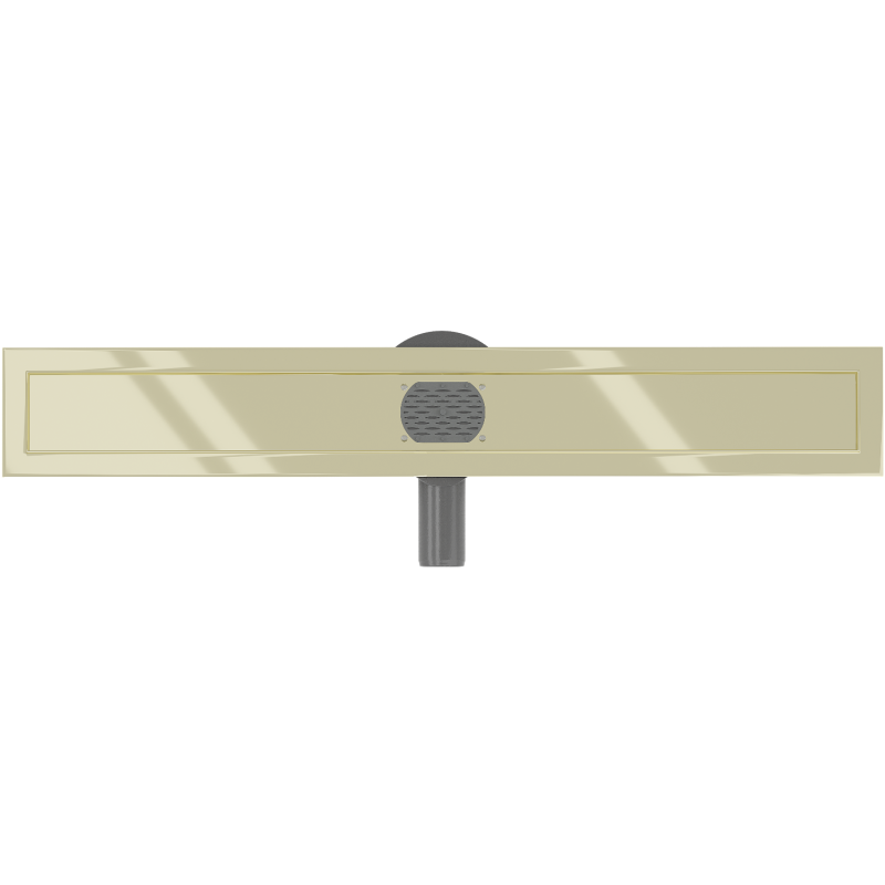 Mexen Flat 360° forgó vonalmenti lefolyó egység 70 cm, arany - 1540070