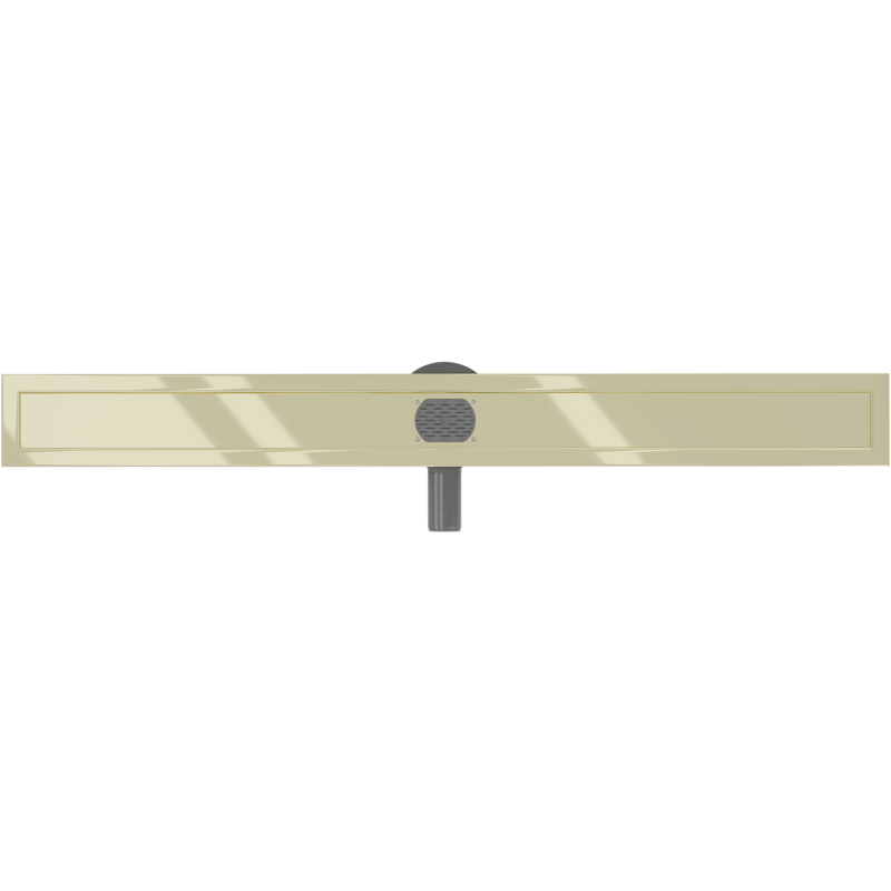 Mexen Flat 360° corp pentru scurgere liniară rotativ 80 cm, auriu - 1540080
