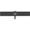 Mexen Flat 360° forgatható vonali folyóka 50 cm, fekete - 1740050