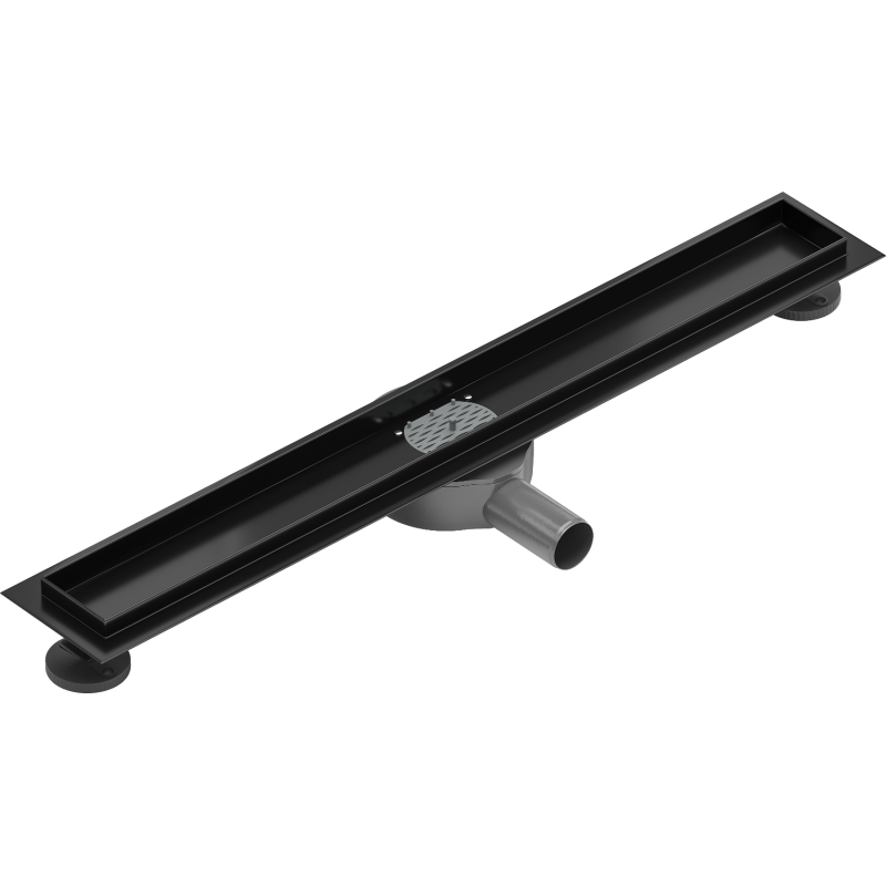 Mexen Flat 360° corp pentru scurgere liniară rotativă 50 cm, negru - 1740050