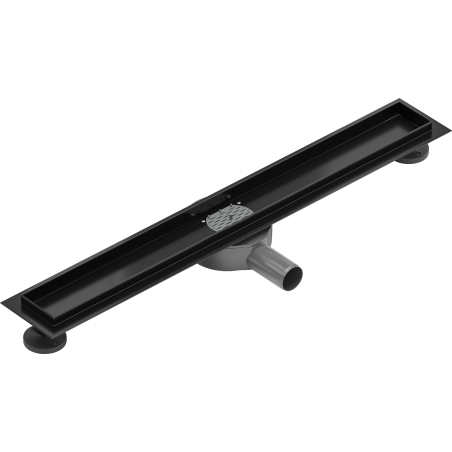 Mexen Flat 360° corp pentru scurgere liniară rotativă 50 cm, negru - 1740050