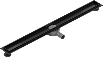 Mexen Flat 360 corp scurgere duș liniir pivotant 80 cm, Neagră - 1740080