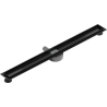 Mexen Flat 360 corp scurgere duș liniir pivotant 90 cm, Neagră - 1740090