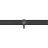 Mexen Flat 360 corp scurgere duș liniir pivotant 100 cm, Neagră - 1740100