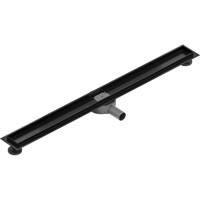 Mexen Flat 360° corp pentru scurgere liniară rotativă 100 cm, negru - 1740100