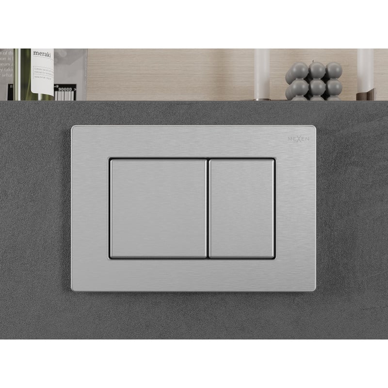 Mexen Fenix 03 öblítős gomb, inox - 600312