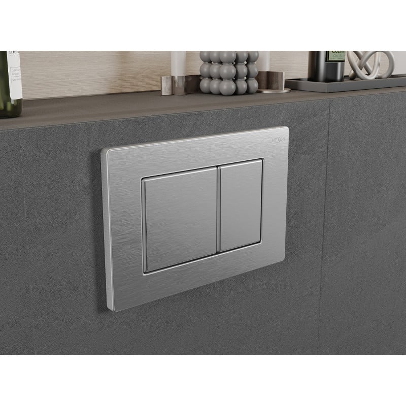 Mexen Fenix 03 öblítős gomb, inox - 600312