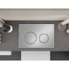 Mexen Fenix 07 XS buton de spălare, Crom mat - 600702