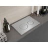 Mexen Fenix 07 XS buton de spălare, Crom mat - 600702