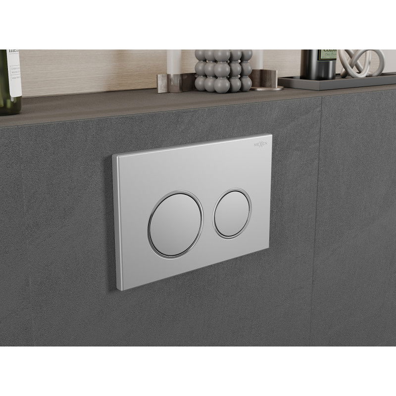 Mexen Fenix 07 XS buton de spălare, crom mat - 600702