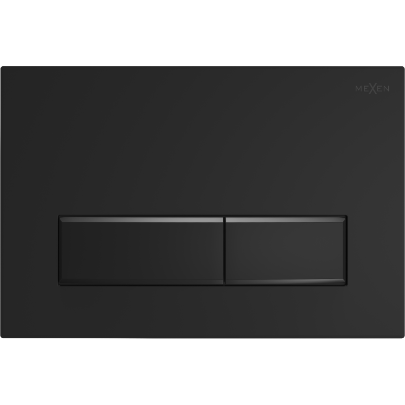 Buton de spălare Mexen Fenix 09, negru mat - 600903