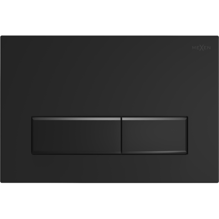 Buton de spălare Mexen Fenix 09, negru mat - 600903