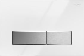 Buton de spălare Mexen Fenix 09, alb/crom lucios - 600992