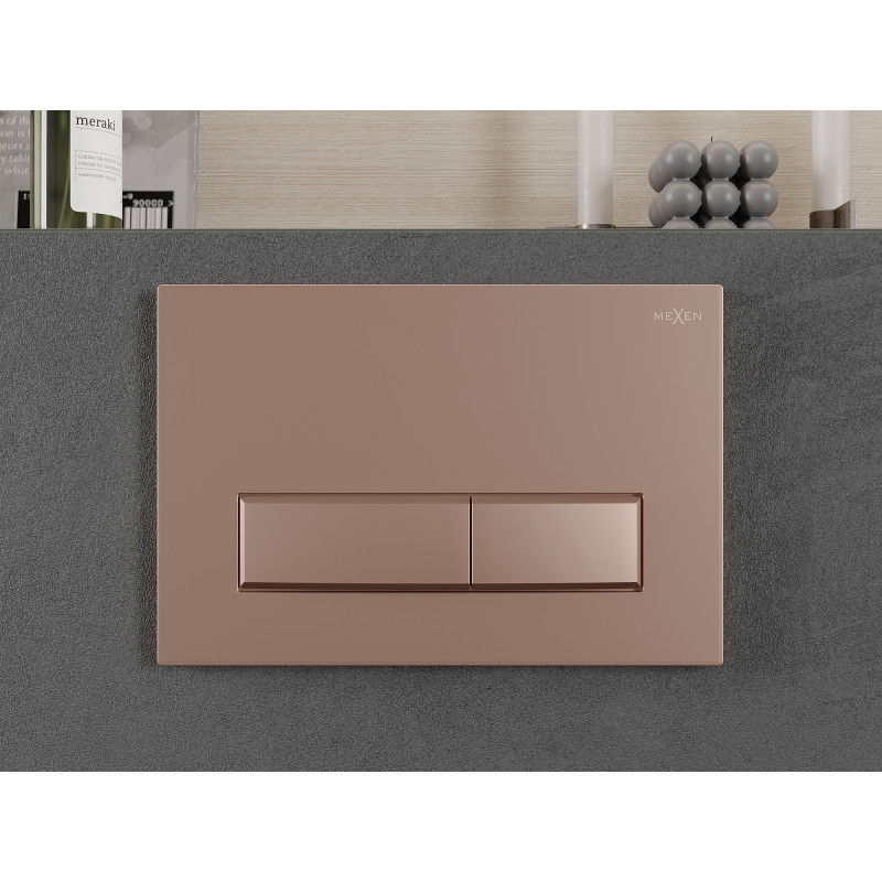 Mexen Fenix 09 buton de spălare, aur roz - 600905