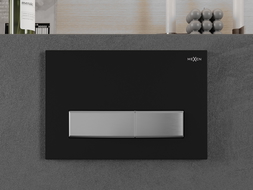 Mexen Fenix 09 buton de spălare, negru/crom mat - 600997